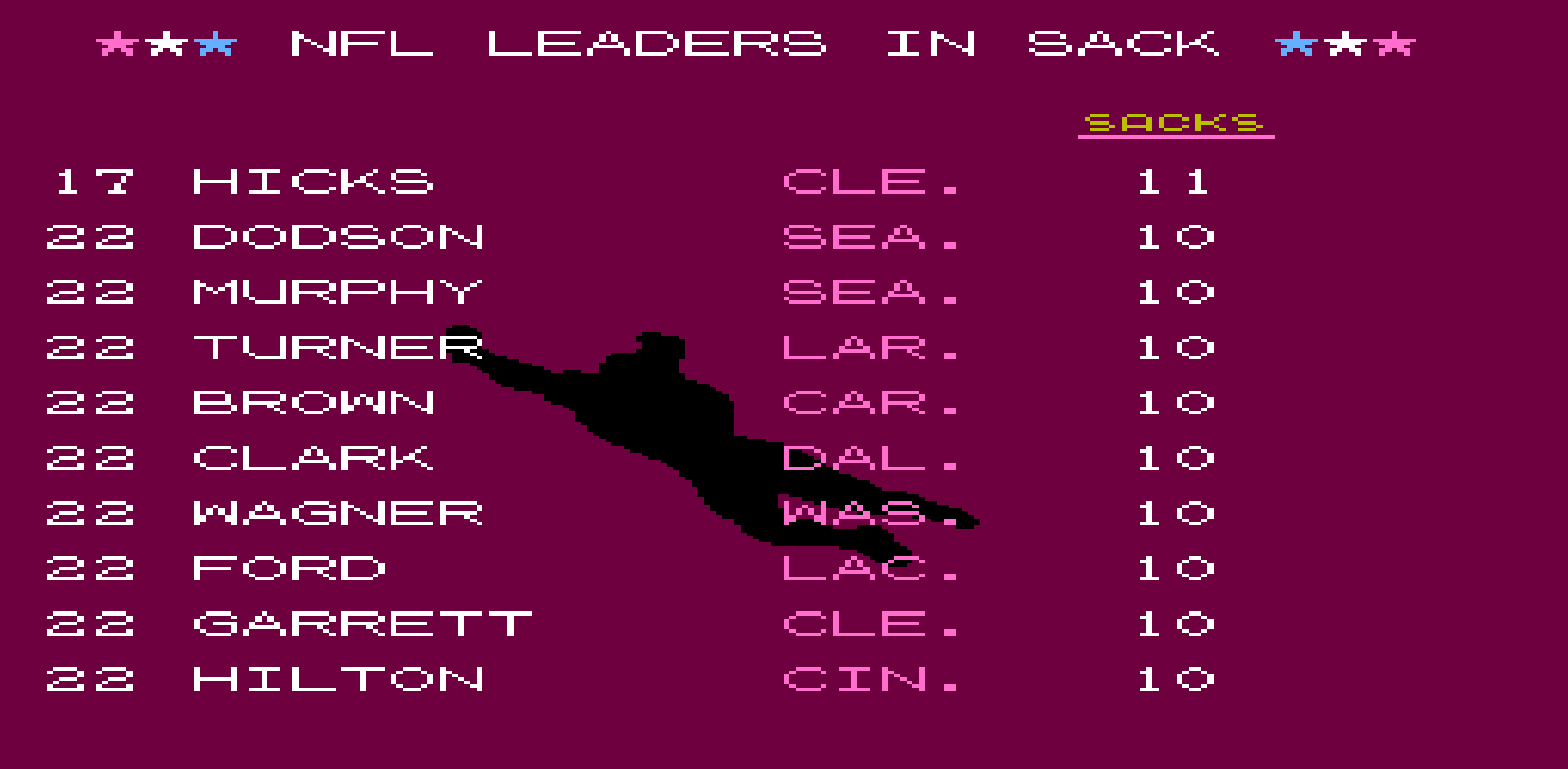 Sacks